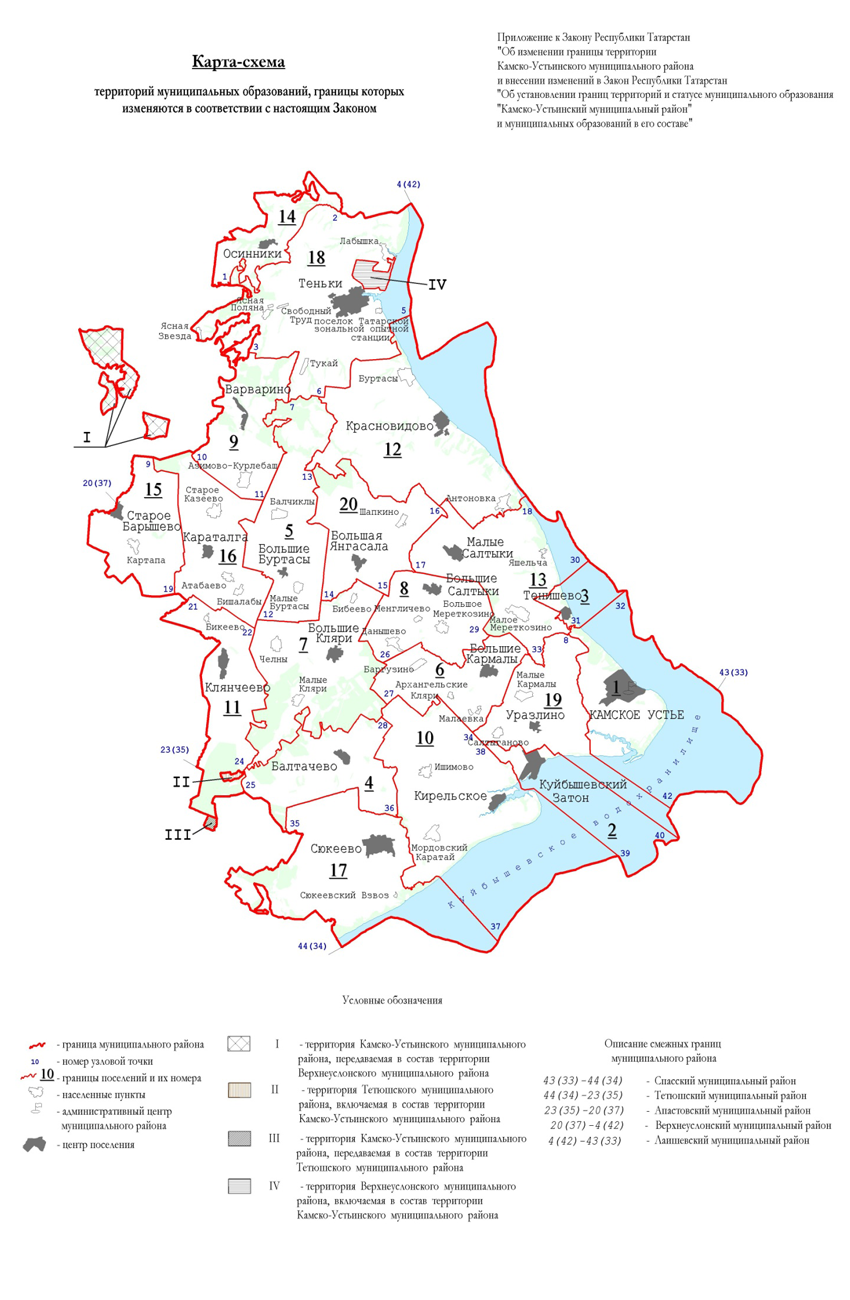 Карта татарстана карта верхнеуслонского района